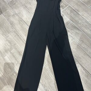 Vince Sleek Black Jumpsuit